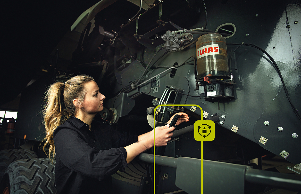 CLAAS connect Counter