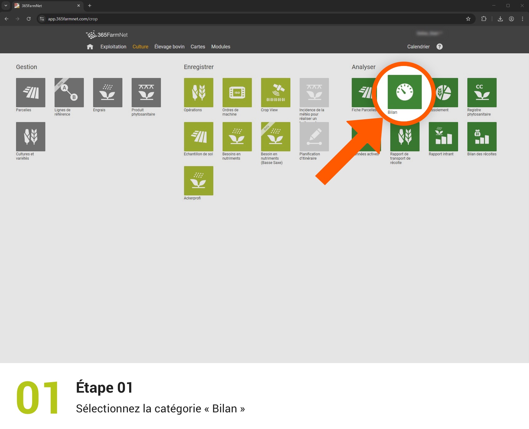 Exporter le bilan des ressources utilisées